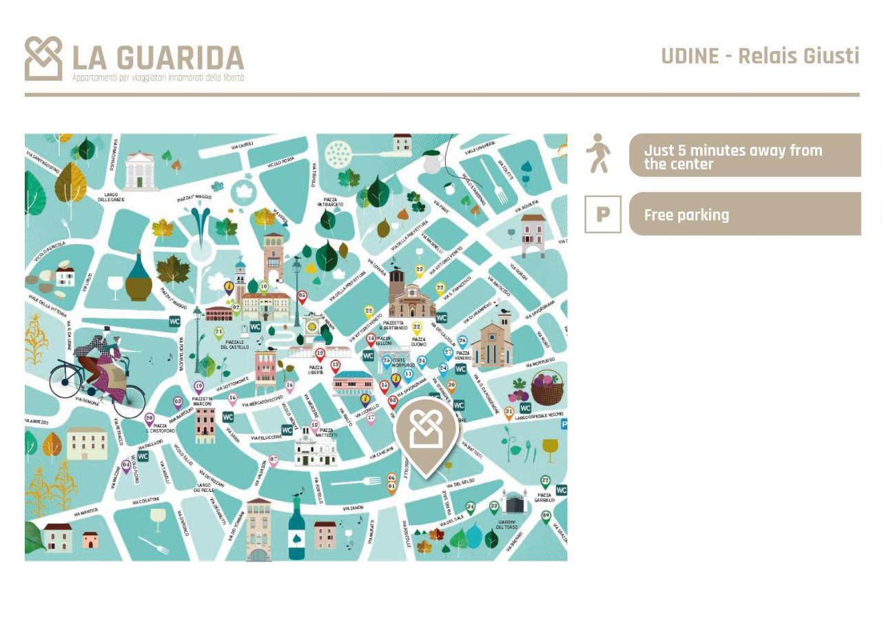 Relais Giusti 2 - La Guarida Daire Udine Dış mekan fotoğraf